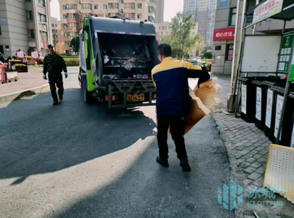 清落葉、剪枯枝、養樹木……哈市這些物業小區秋季“護綠忙”