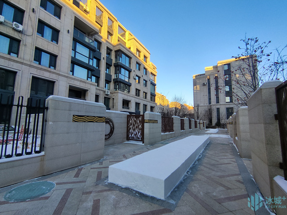 業主直呼“太板正”了！物企清雪整出“有棱有角”造型