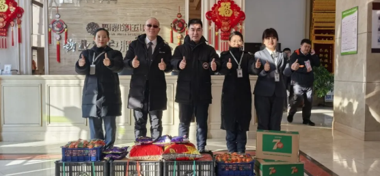 【喜慶新年】欣匯龍物業│情系員工·新春慰問 開展春節慰問活動